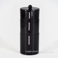 Black Plastic Stackable Candy Container with Cover